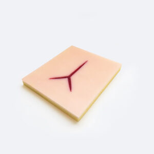 Skin Pad With Laceration For Suturing Wound skin pad