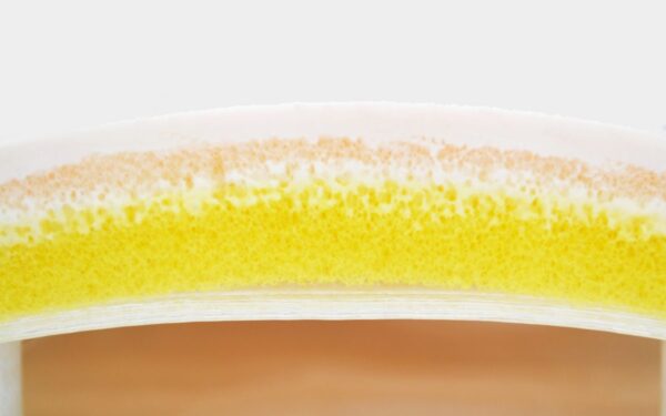 Three-layer skin for suturing